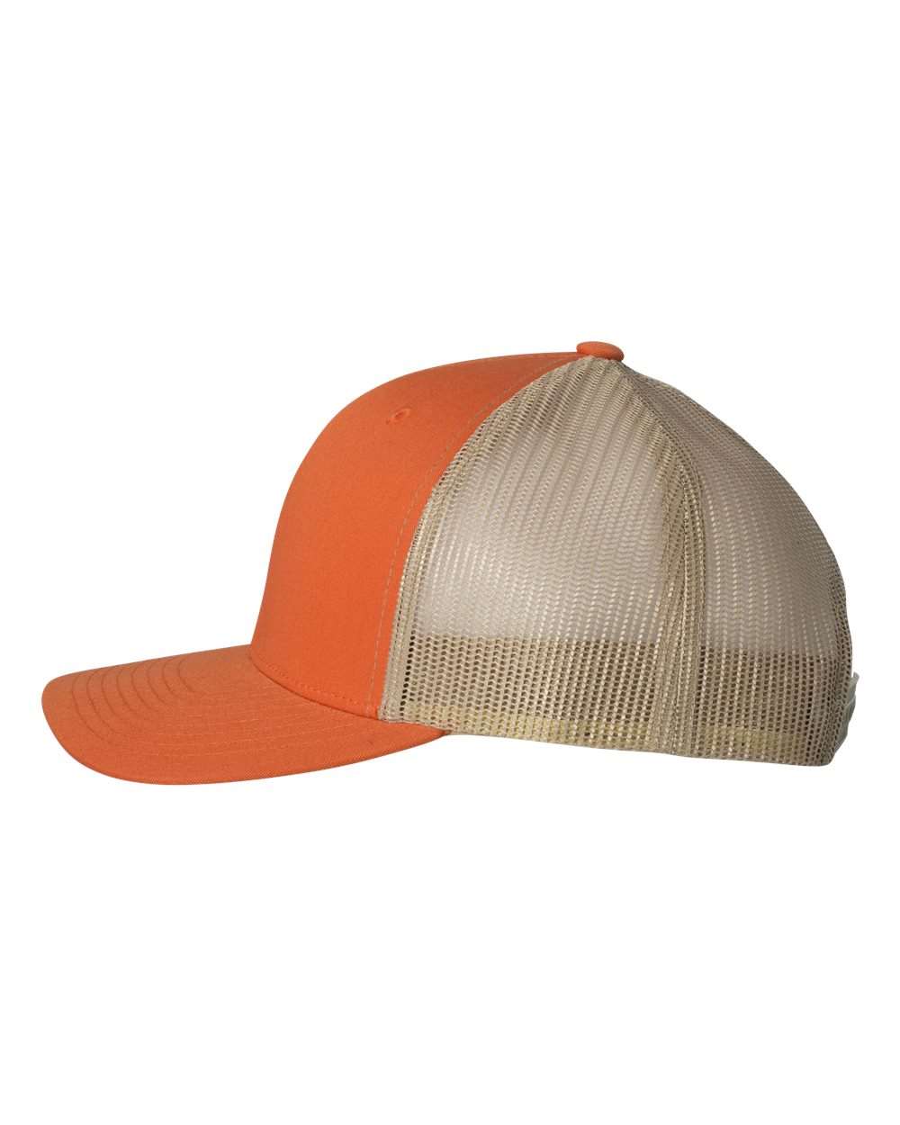 YP Classics Retro Trucker Cap - 6606 Rustic Orange- Khaki
