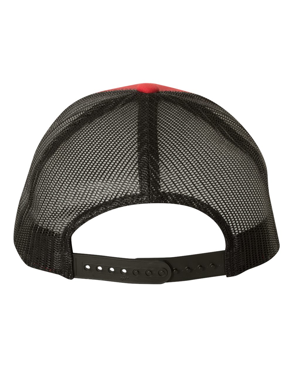 YP Classics Retro Trucker Cap - 6606 Red- Black