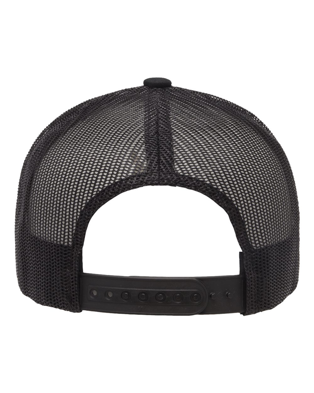YP Classics Retro Trucker Cap - 6606 Black