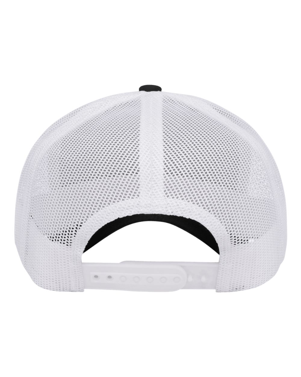 YP Classics Retro Trucker Cap - 6606 Black- White