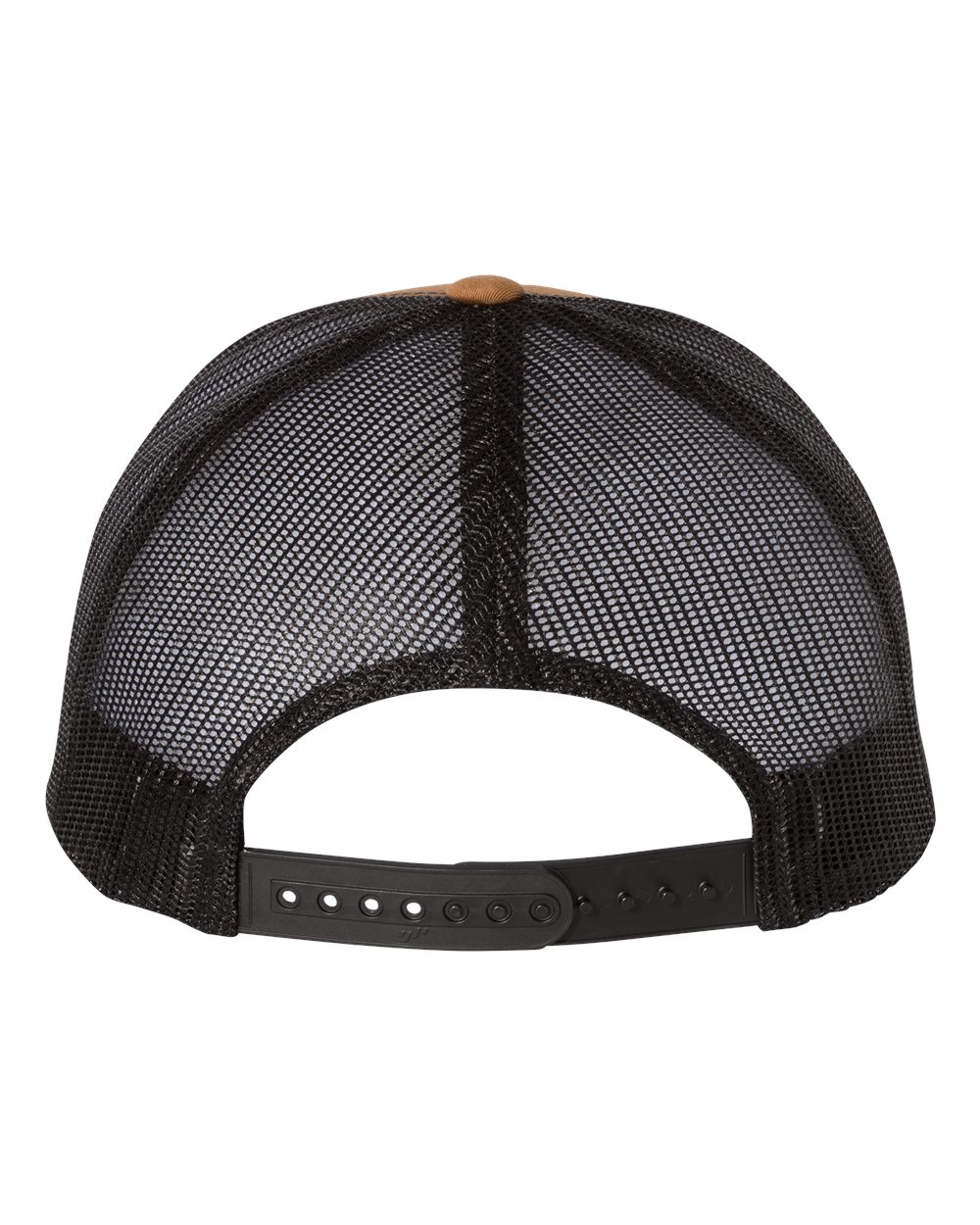 YP Classics Retro Trucker Cap - 6606 Caramel- Black