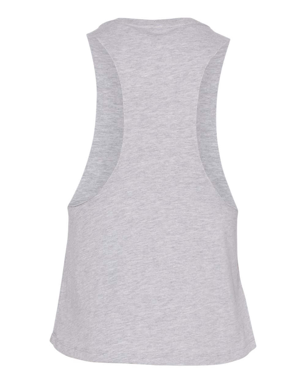 BELLA + CANVAS Women's Racerback Crop Tank - 6682 Athletic Heather