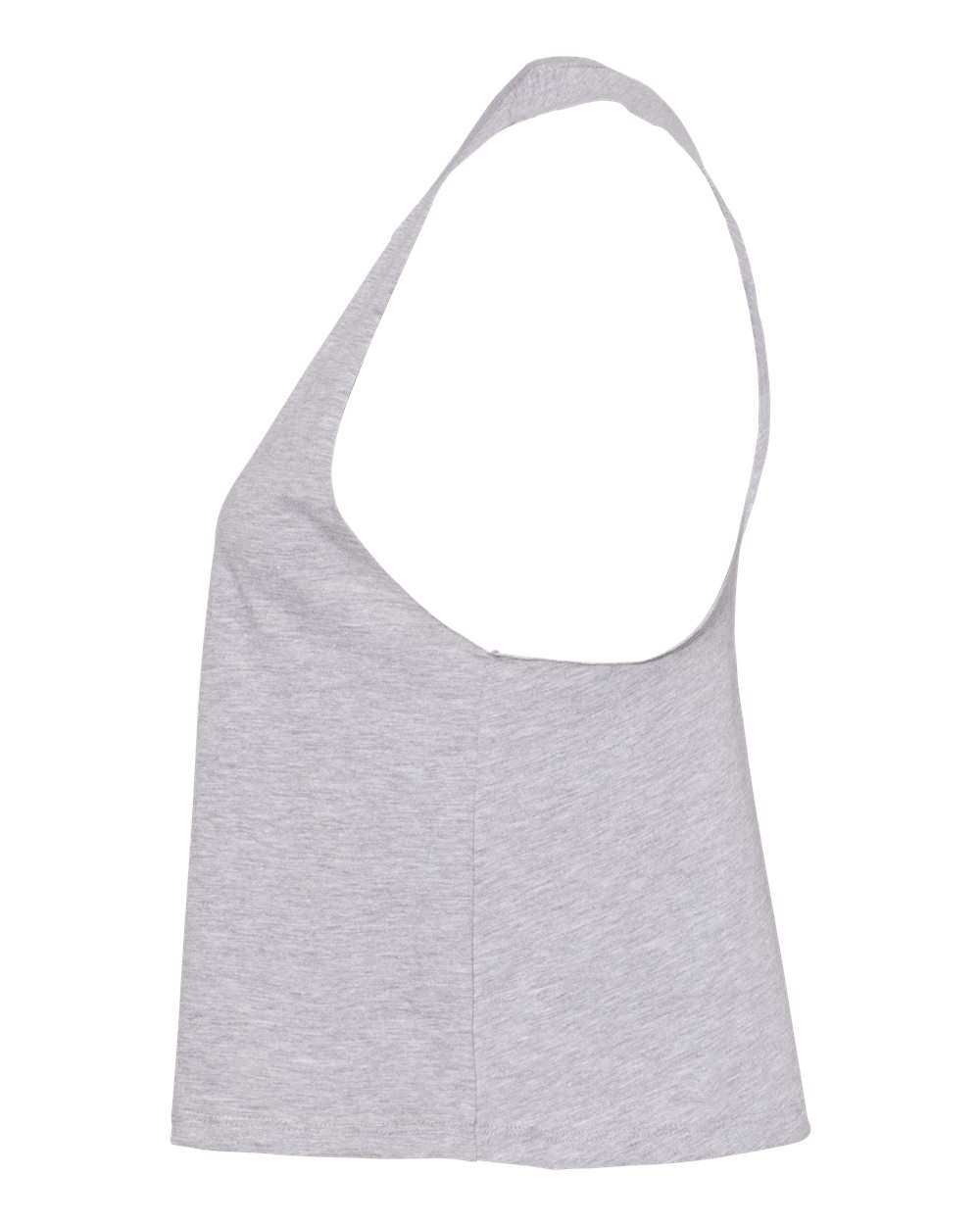 BELLA + CANVAS Women's Racerback Crop Tank - 6682 Athletic Heather