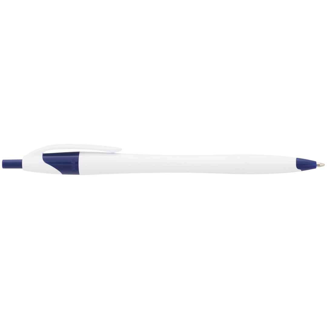 Cougar Ballpoint Pen - KK-640 White