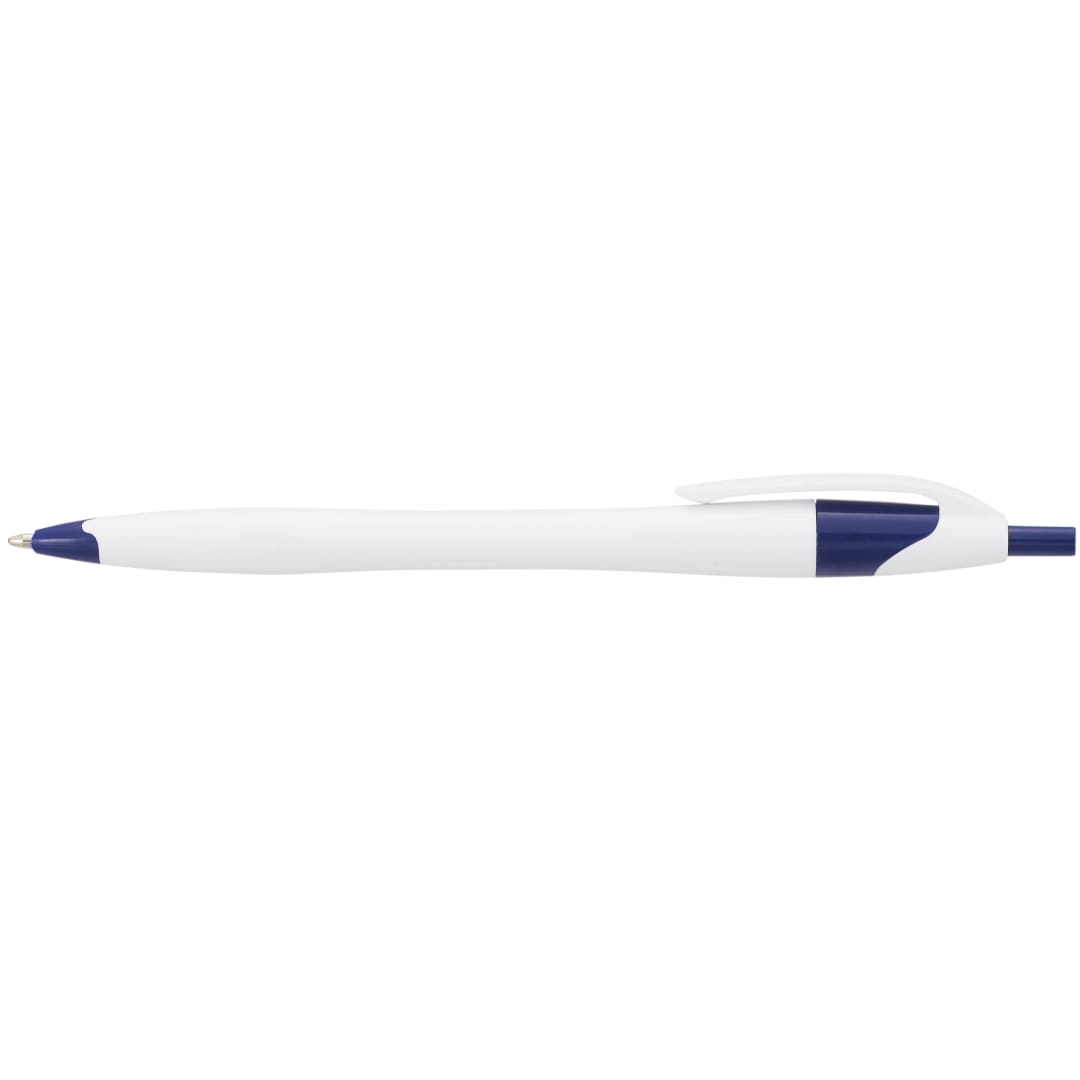 Cougar Ballpoint Pen - KK-640 White