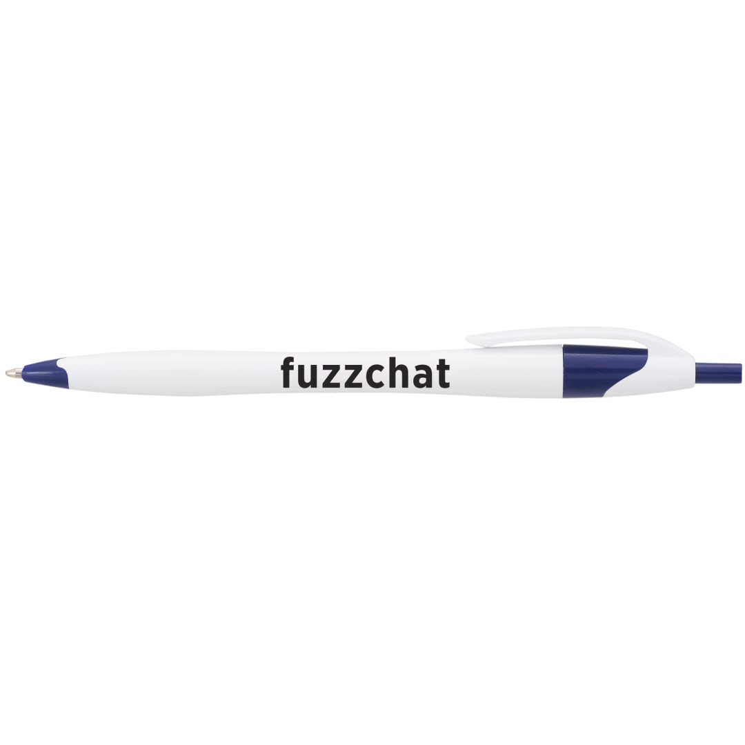Cougar Ballpoint Pen - KK-640 White
