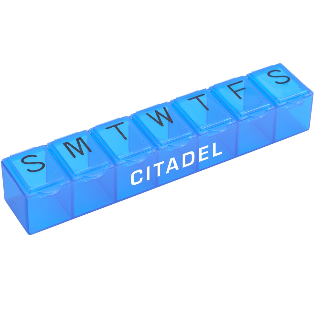 7-Day Pill Case - SM-1513 Blue