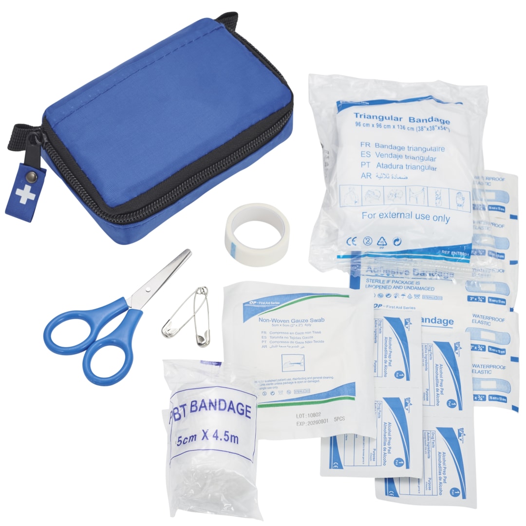 Bolt 20-Piece First Aid Kit - SM-1520 Blue