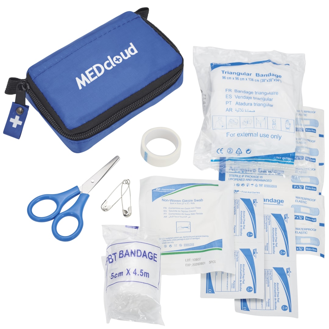 Bolt 20-Piece First Aid Kit - SM-1520 Blue