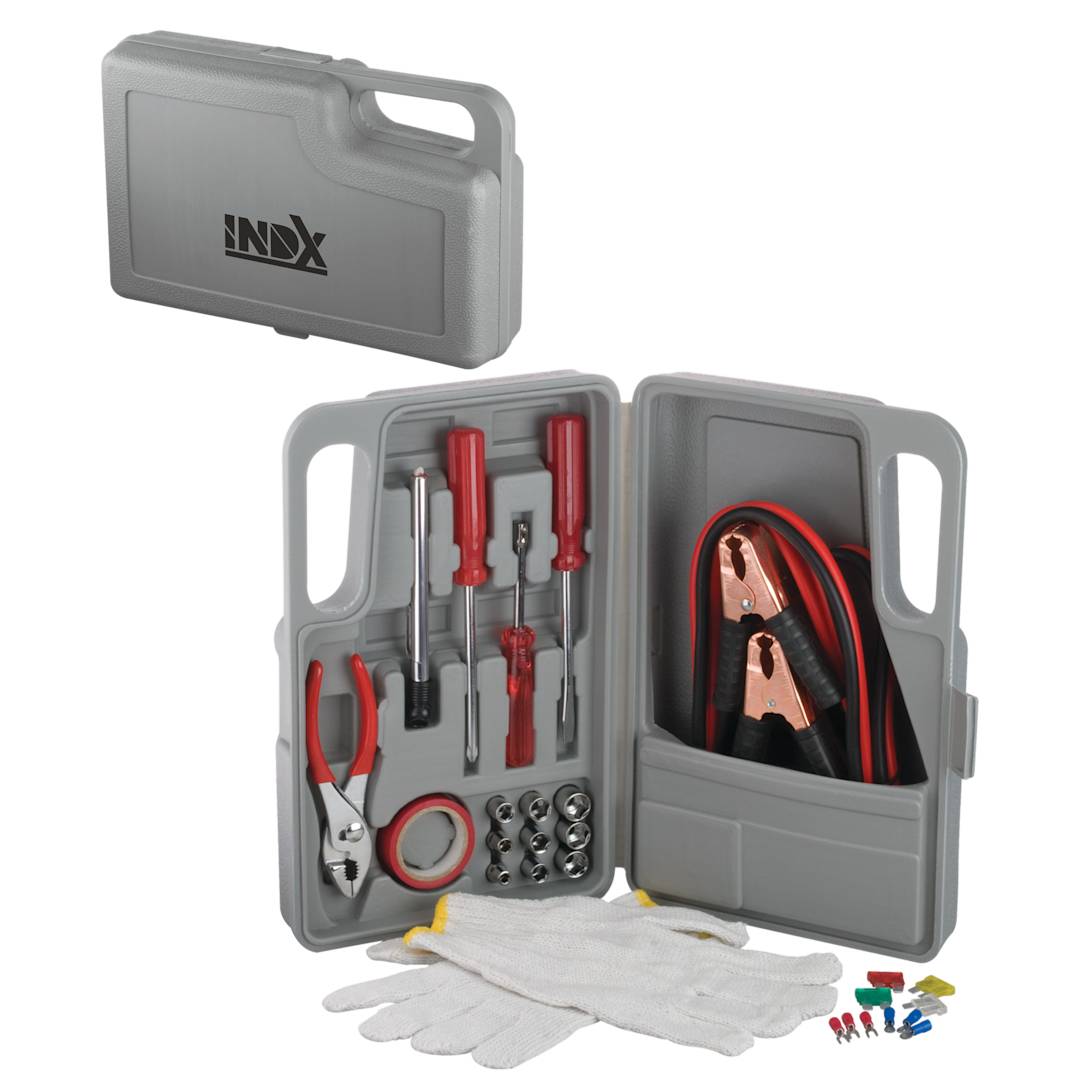 27-Piece Roadside Tool Set - SM-1603 Gray