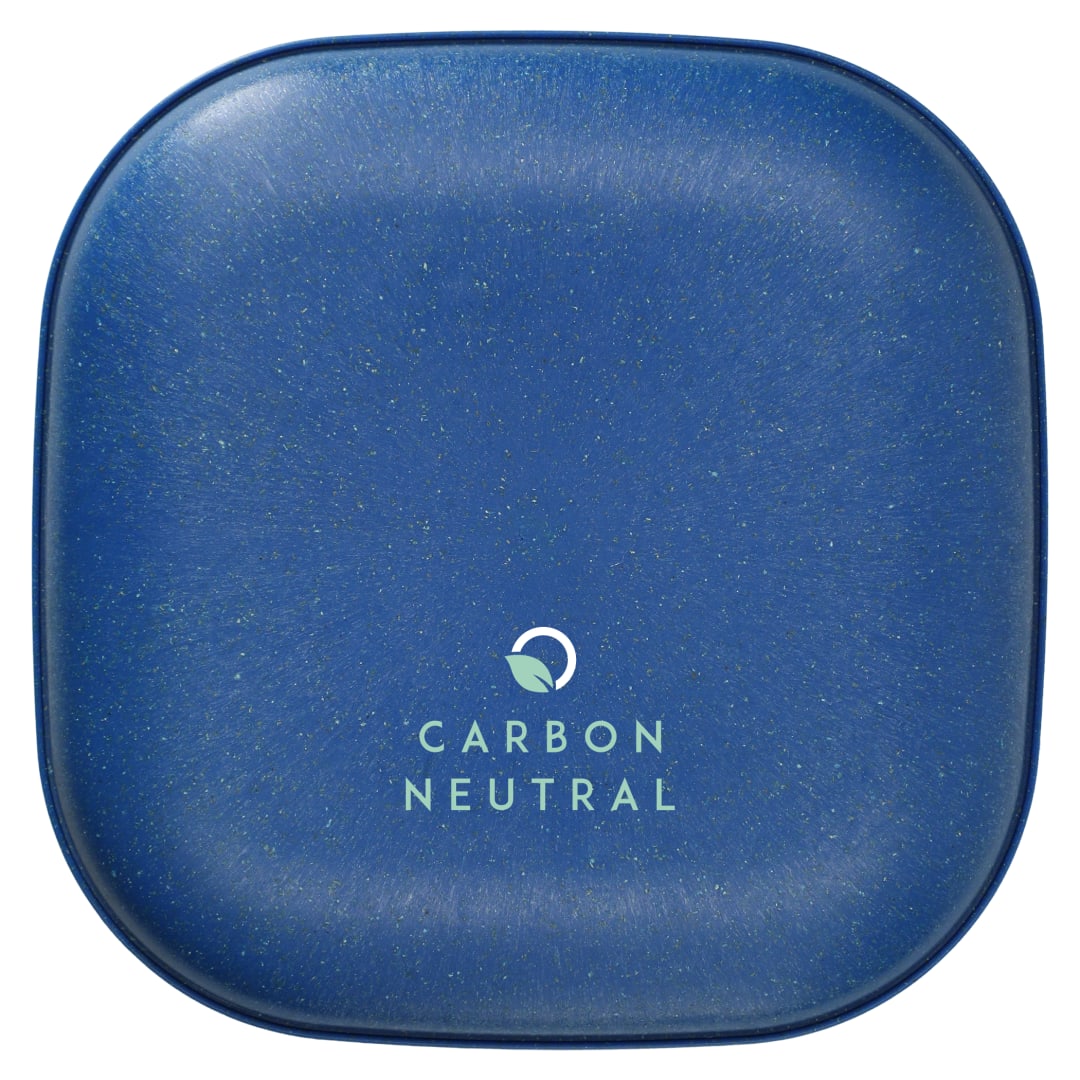 Wheat Straw Food Storage with Utensils - SM-2226 Blue