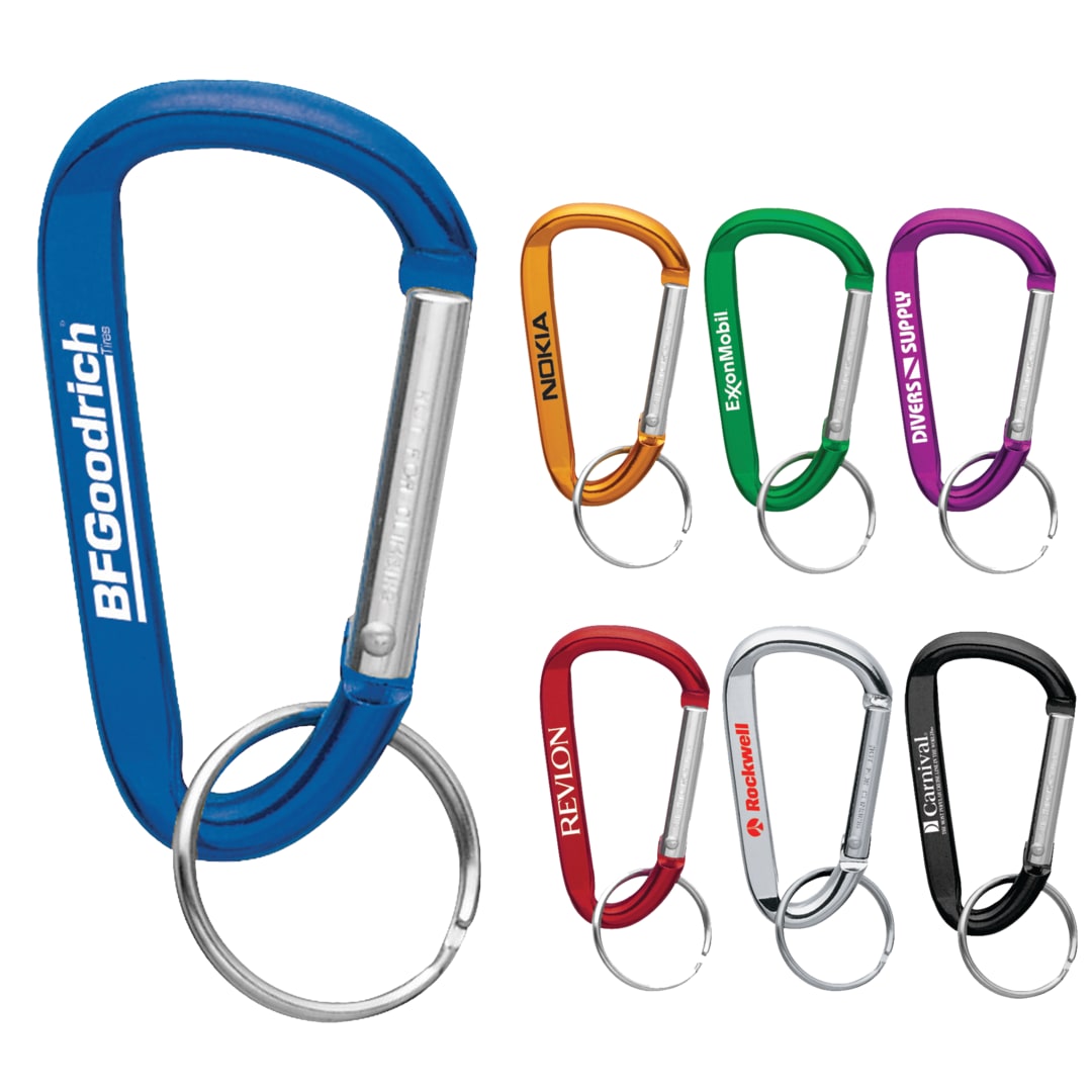 Small Carabiner Key Ring - SM-2348 Blue