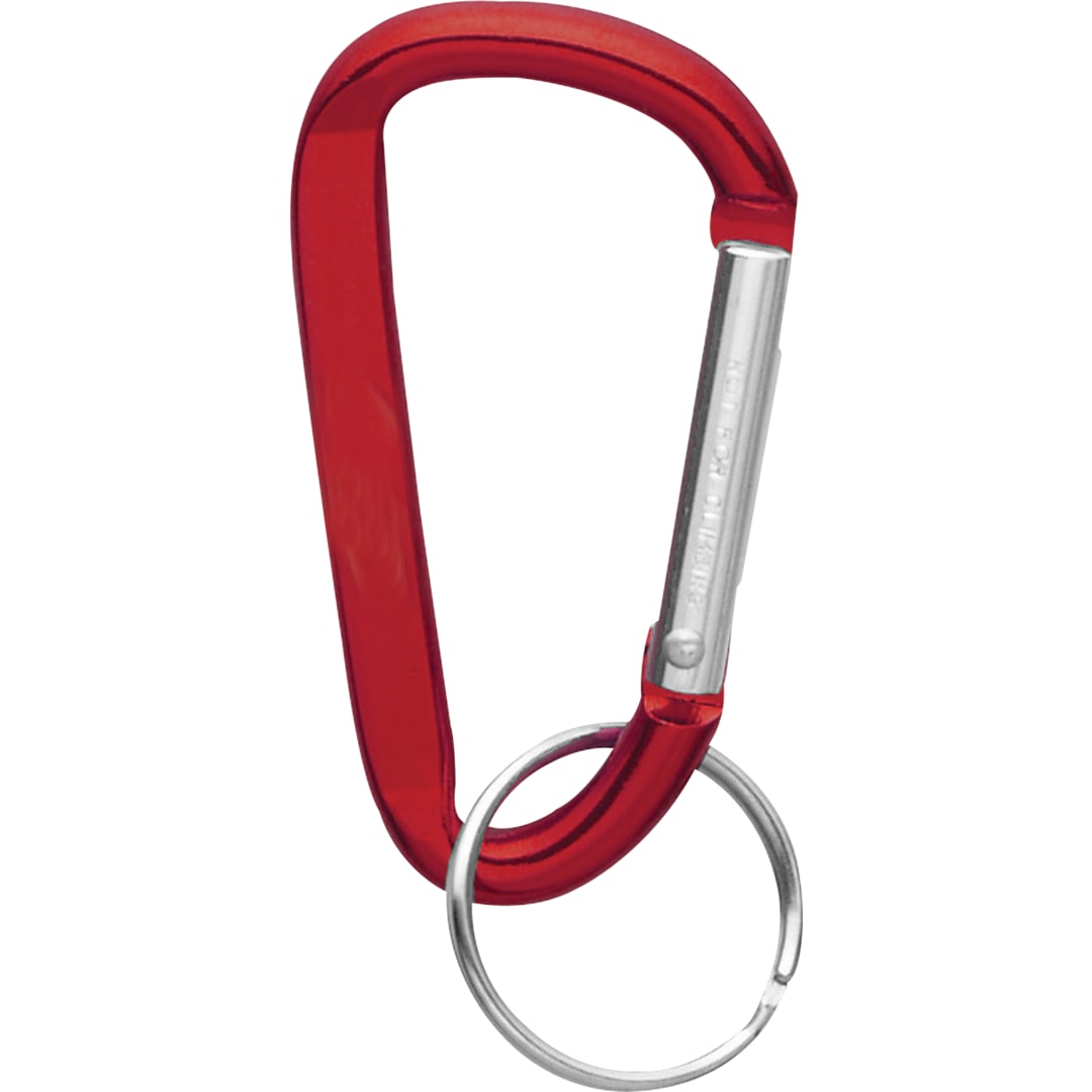 Small Carabiner Key Ring - SM-2348 Red