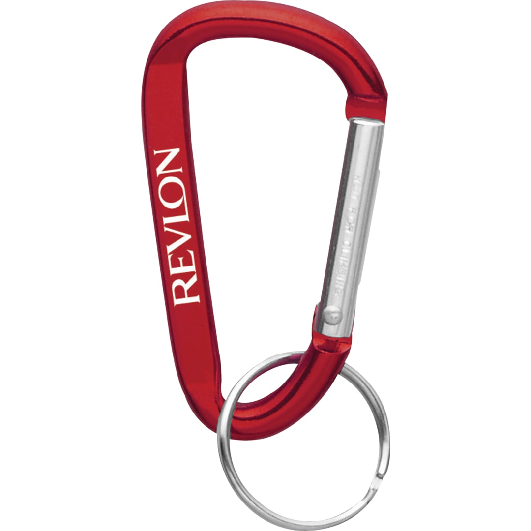 Small Carabiner Key Ring - SM-2348 Red