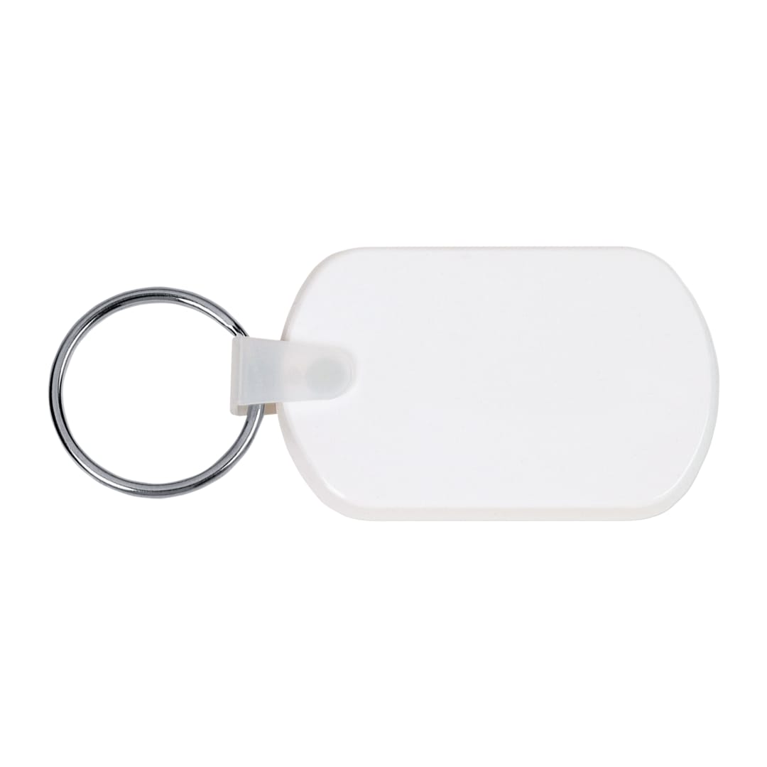 Rectangular Soft Key Tag - SM-2360 White
