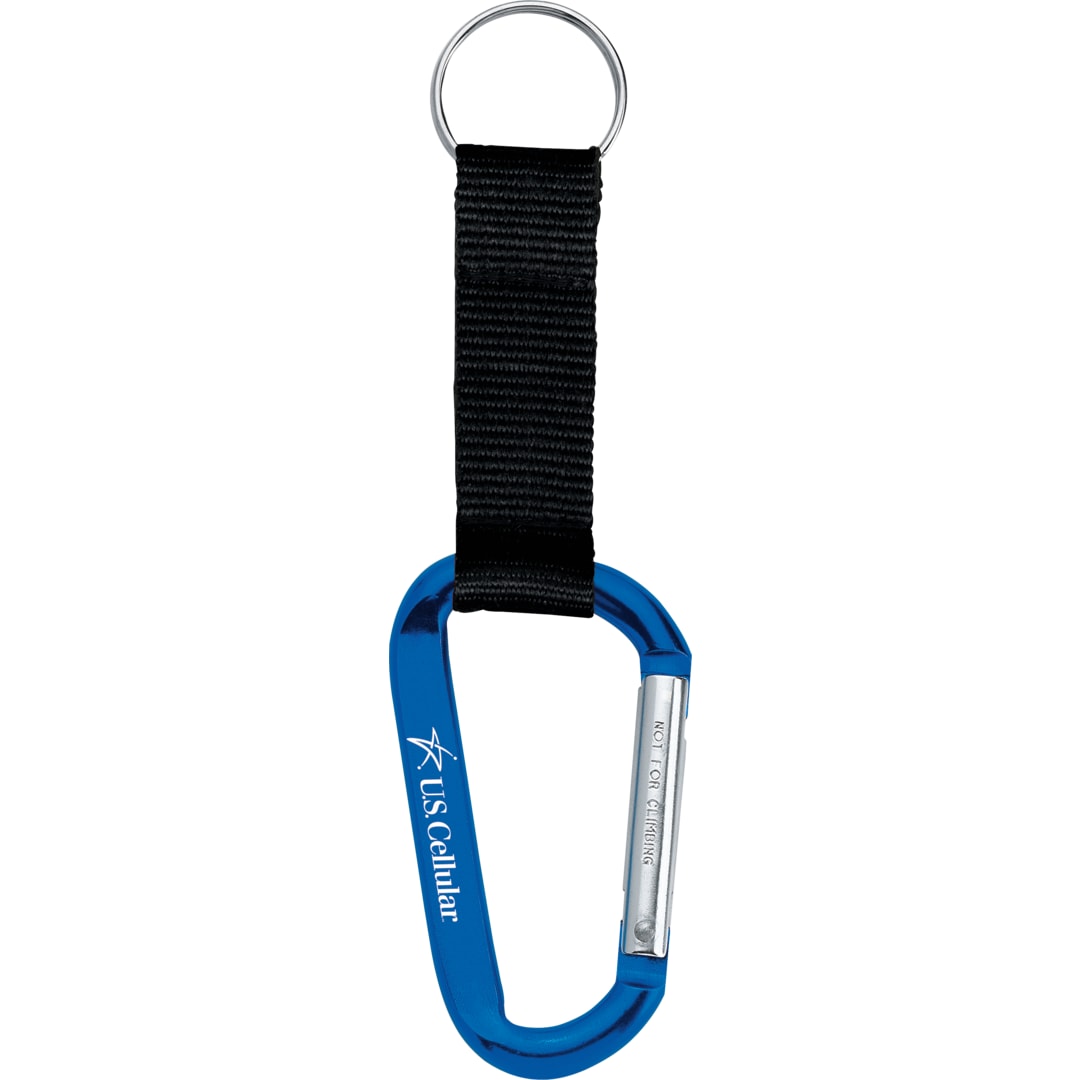 Large Carabiner Key Ring - SM-2373 Blue