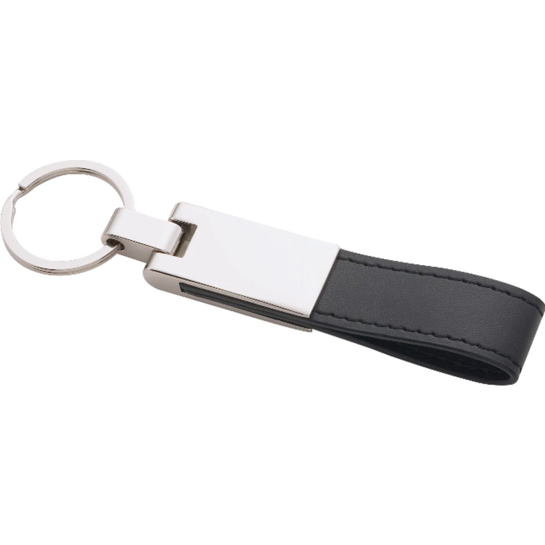 UltraHyde Silver Key Ring - SM-2396 Black
