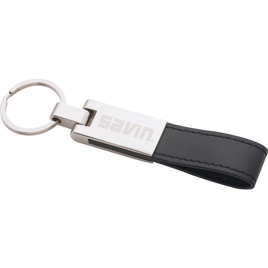 UltraHyde Silver Key Ring - SM-2396 Black
