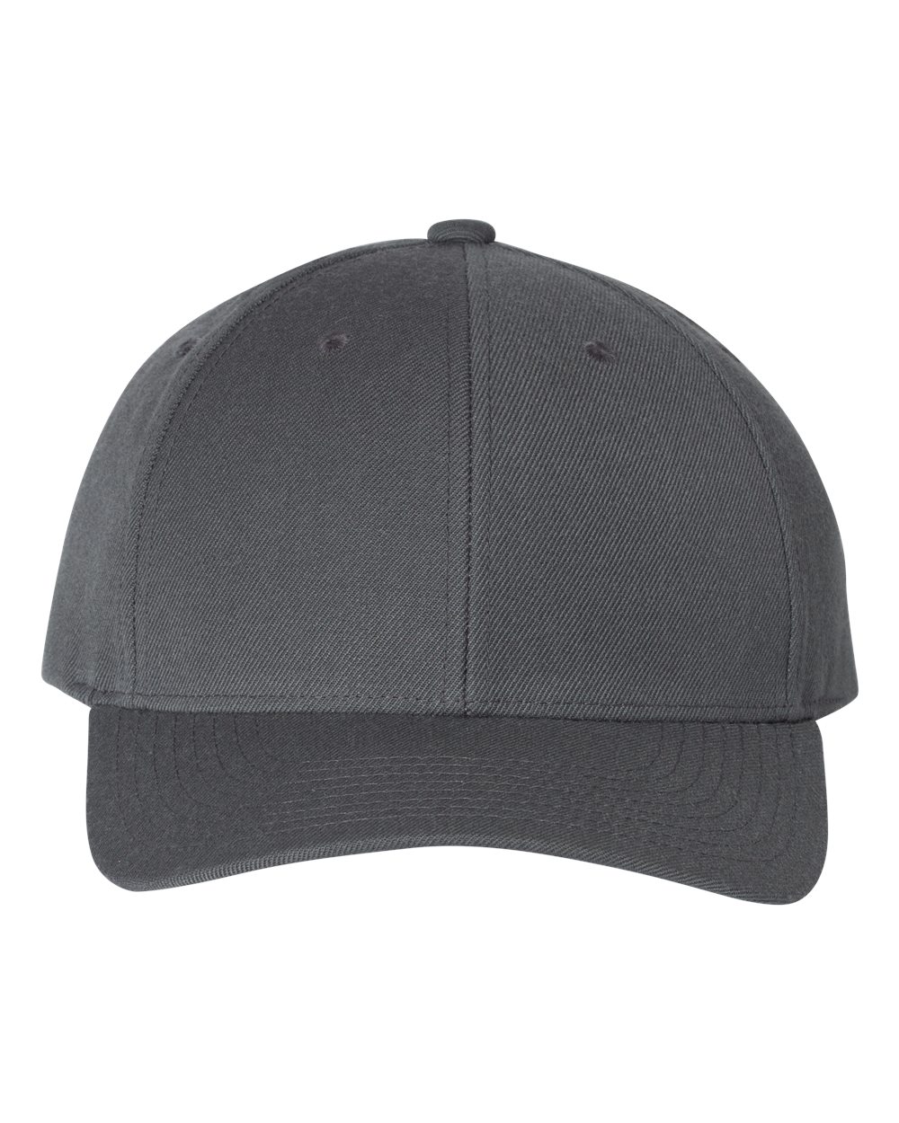 YP Classics Premium Curved Bill Snapback Cap - 6789M Dark Grey