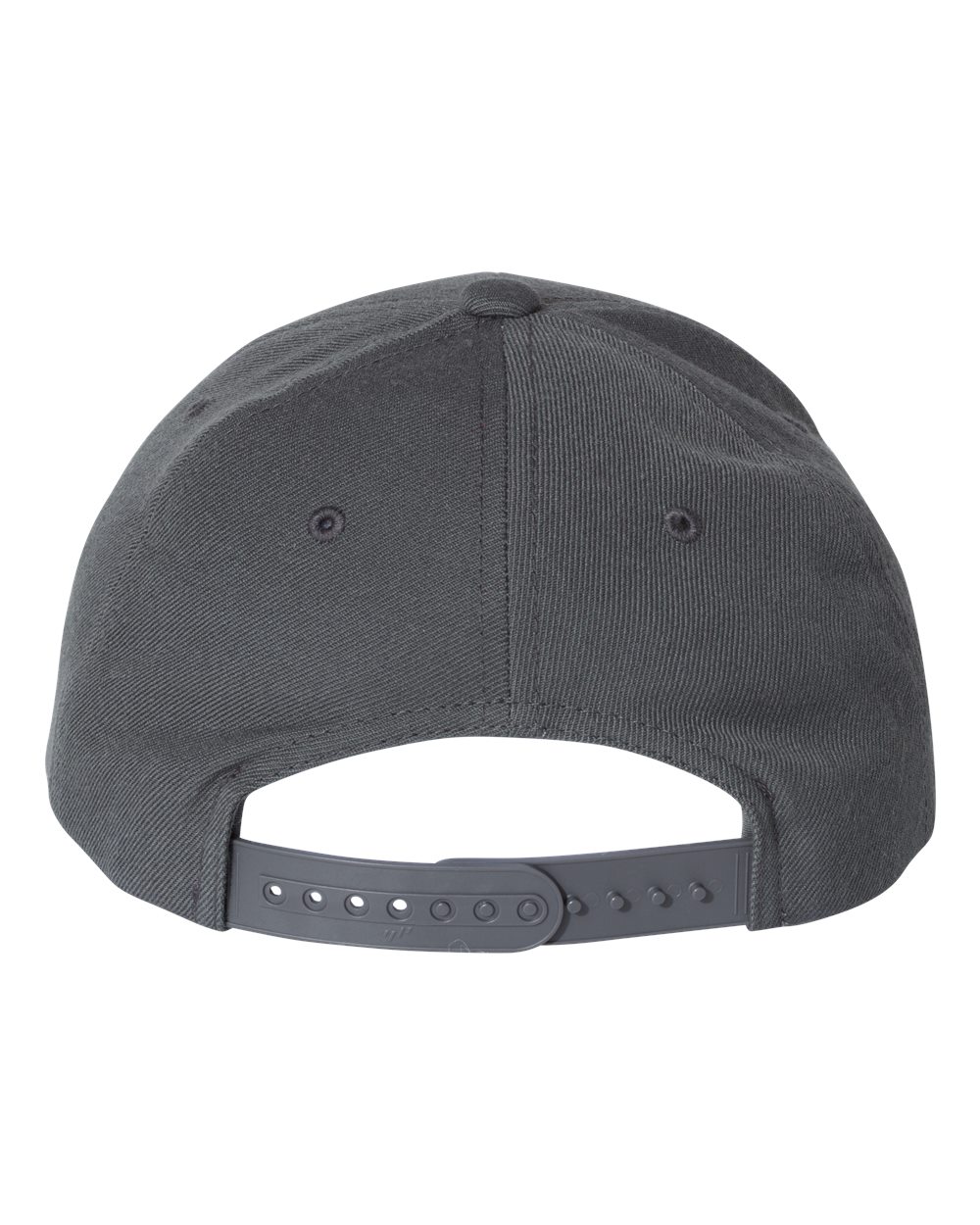 YP Classics Premium Curved Bill Snapback Cap - 6789M Dark Grey