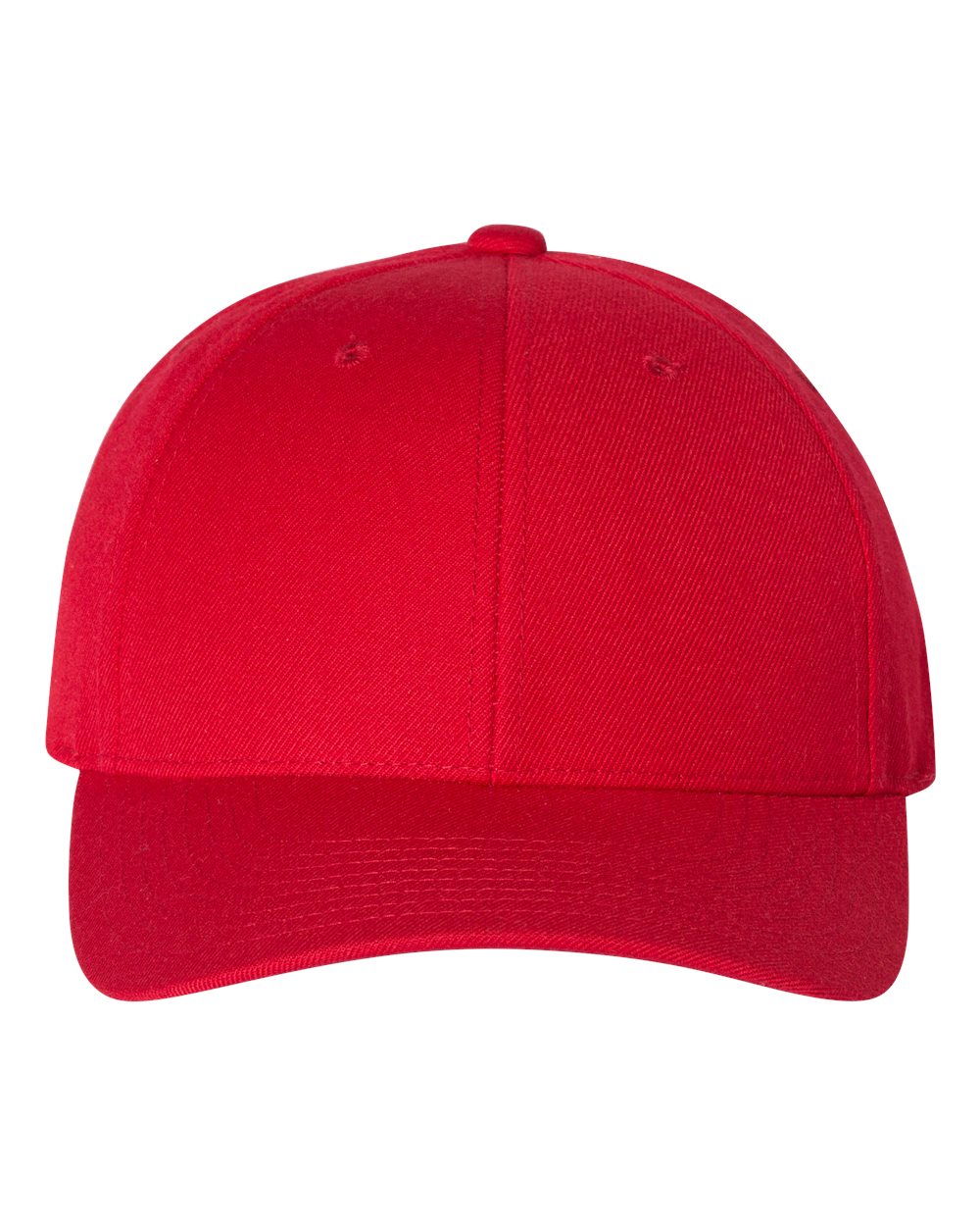 YP Classics Premium Curved Bill Snapback Cap - 6789M Red