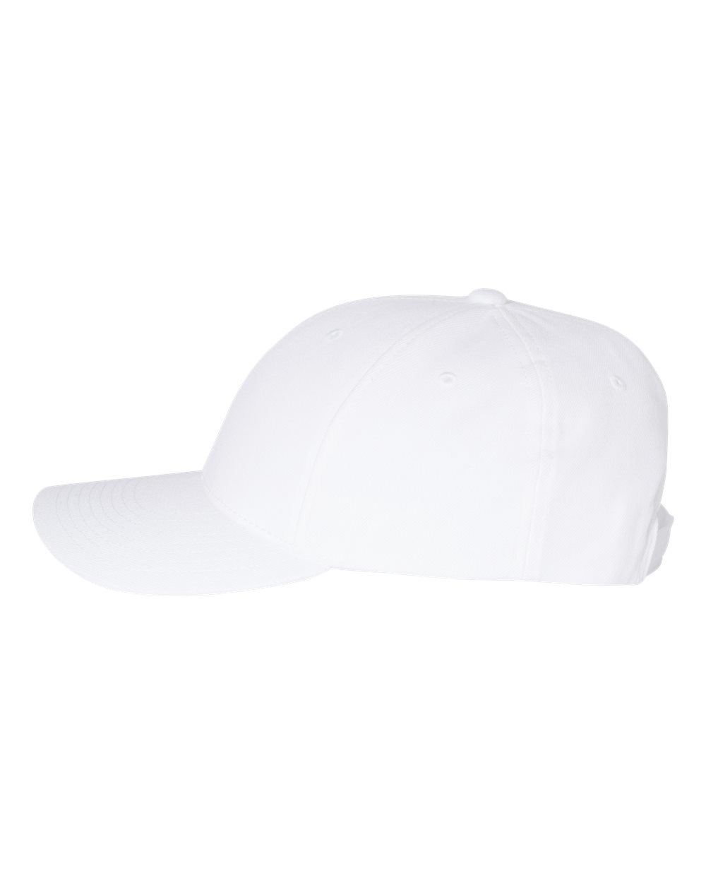 YP Classics Premium Curved Bill Snapback Cap - 6789M White