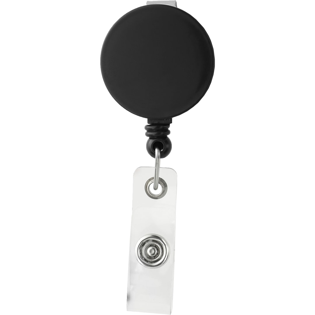 Round Badge Holder - SM-2406 Black