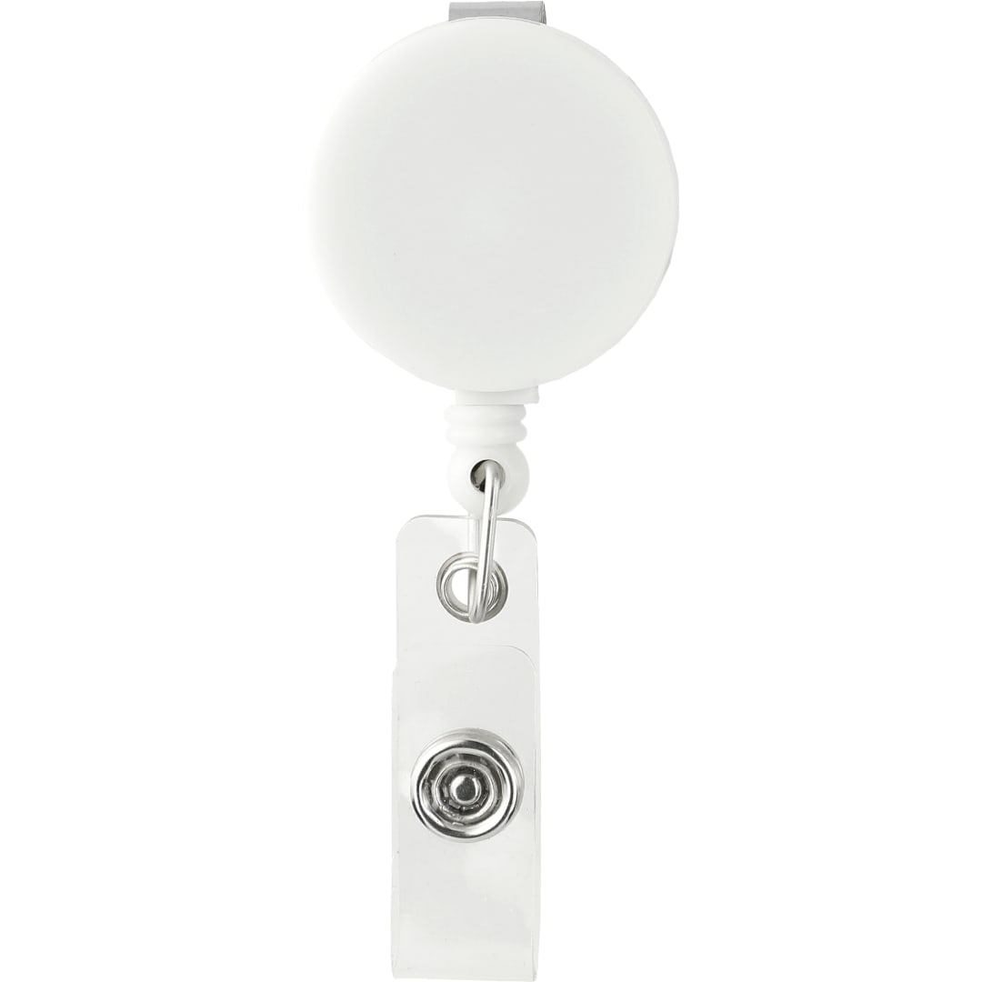 Round Badge Holder - SM-2406 White