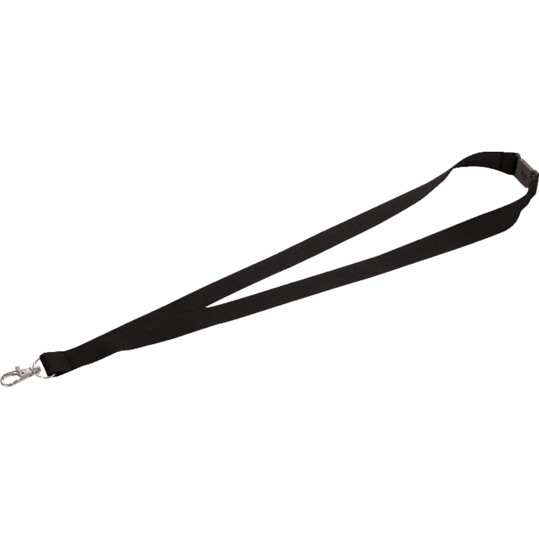 Lanyard with Lobster Clip - SM-2425 Black