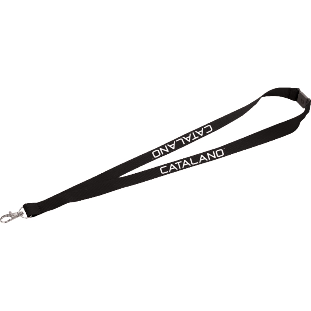 Lanyard with Lobster Clip - SM-2425 Black