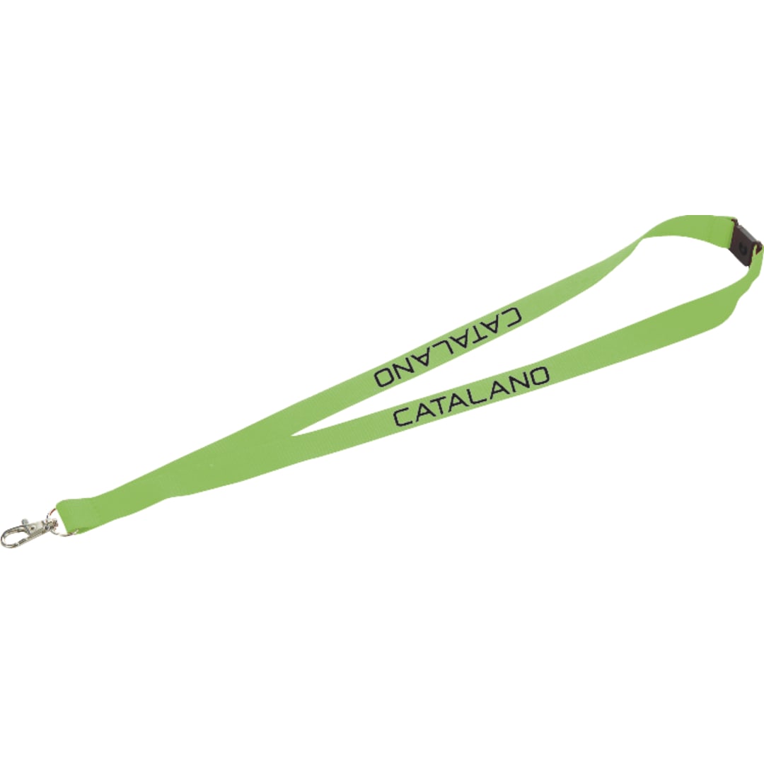 Lanyard with Lobster Clip - SM-2425 Green