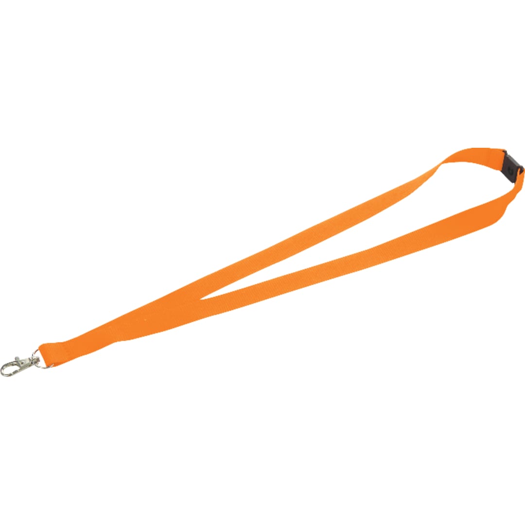 Lanyard with Lobster Clip - SM-2425 Orange