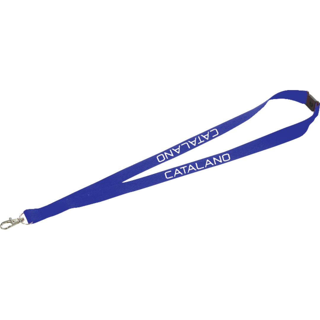 Lanyard with Lobster Clip - SM-2425 Blue