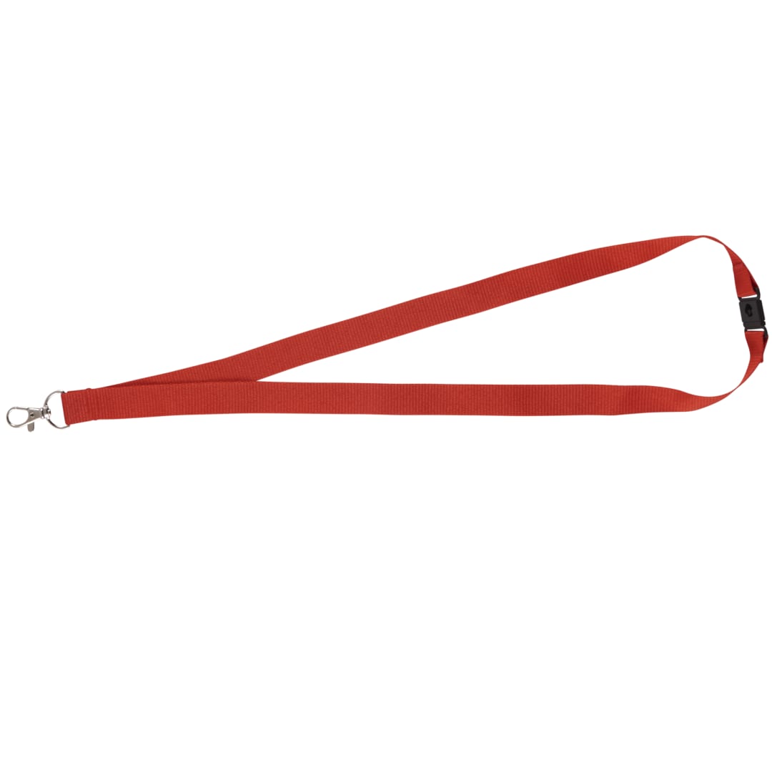 Lanyard with Lobster Clip - SM-2425 Red