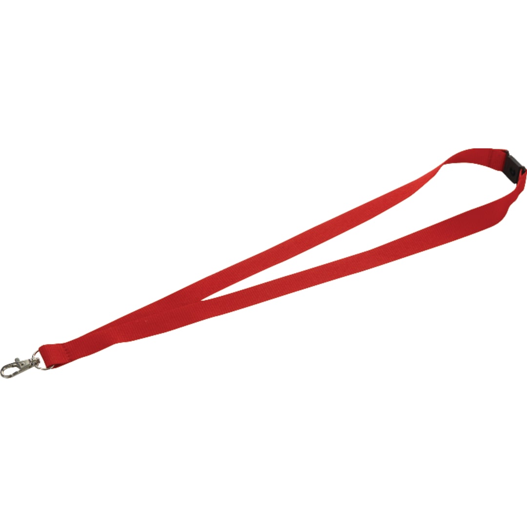 Lanyard with Lobster Clip - SM-2425 Red