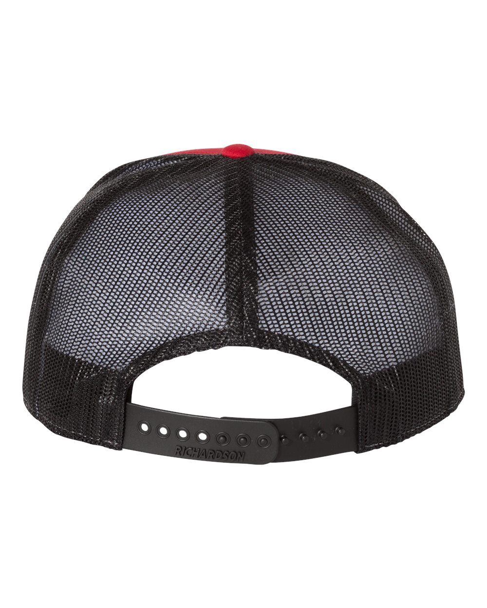 Richardson Seven-Panel Trucker Cap - 168 - 168CD Red- Black