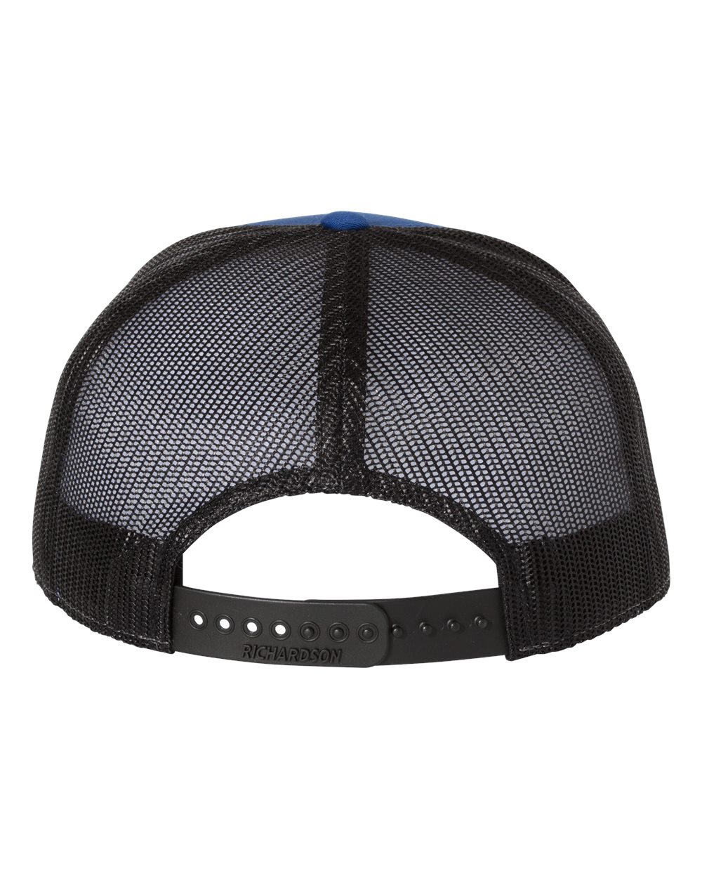 Richardson Seven-Panel Trucker Cap - 168 - 168CD Royal- Black