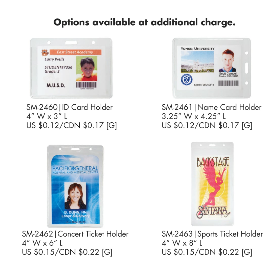 Lanyard with Bulldog Clip - SM-2428 Red