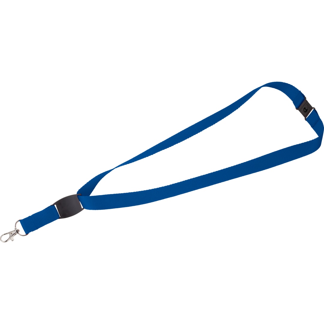 Flat Panel Lanyard - SM-2448 Blue