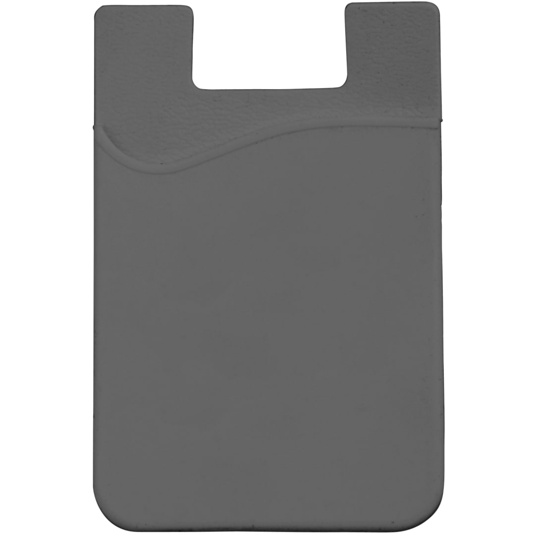 Bullet Slim Silicone Card Wallet - SM-2557 Gray