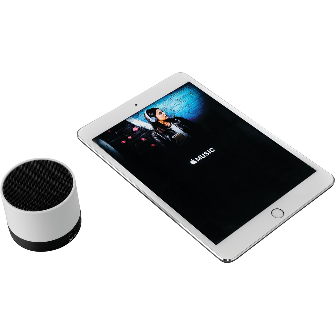 Cylinder Bluetooth Speaker - SM-2572 White