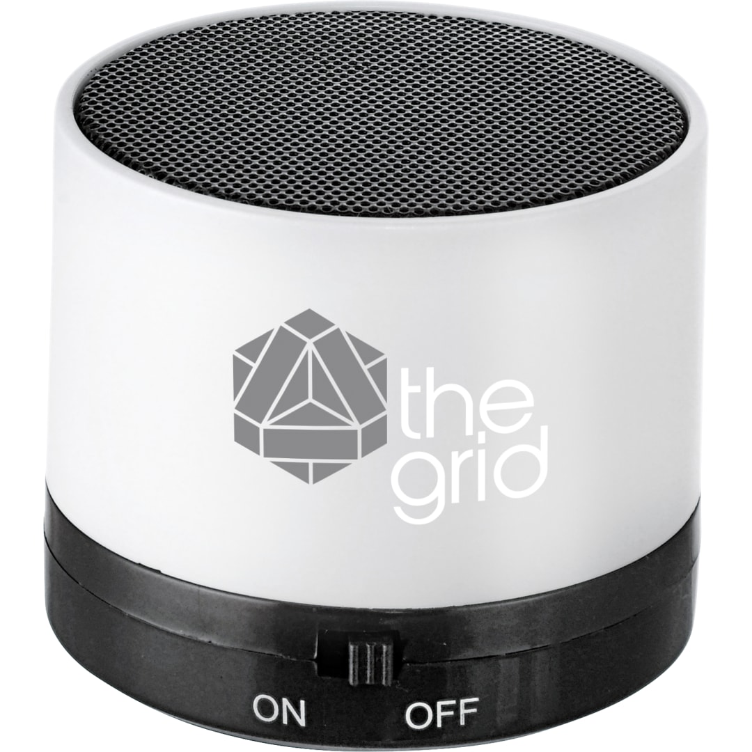 Cylinder Bluetooth Speaker - SM-2572 White