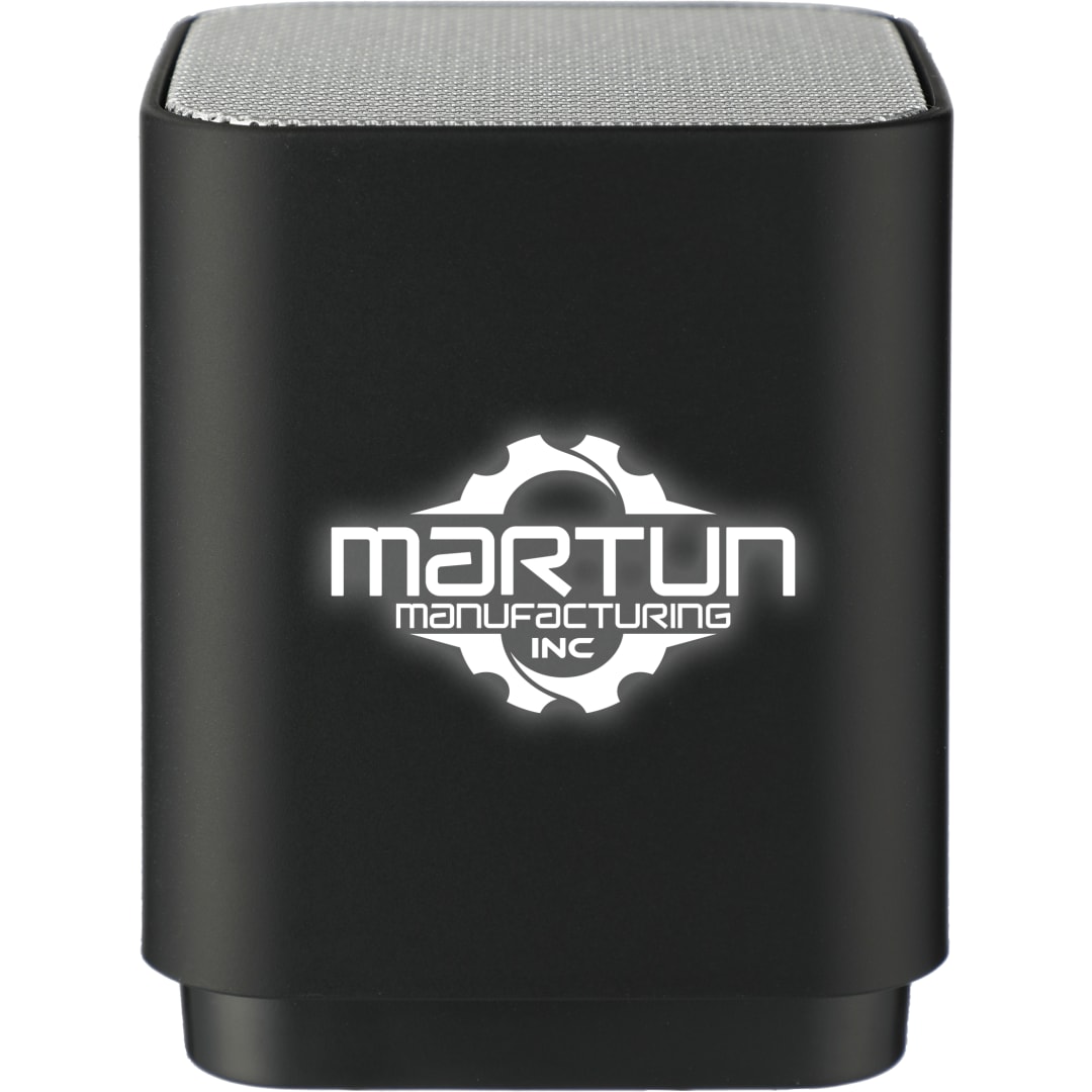 Light Up Logo Bluetooth Speaker - SM-2575 Black