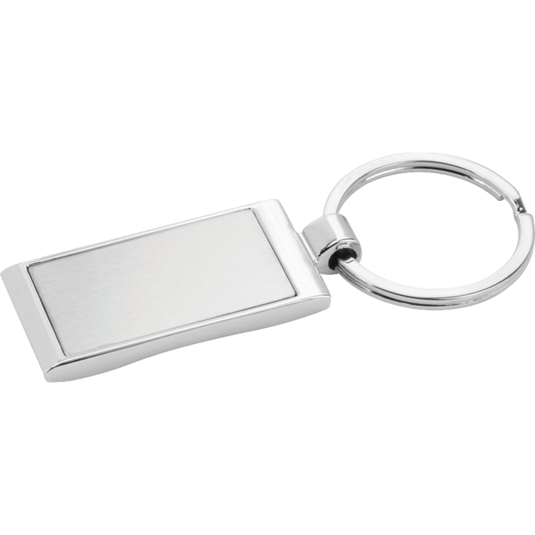 Wave Key Ring - SM-2783 Silver