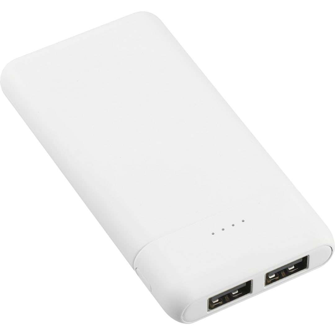 Tilt High Density 5000 mAh Power Bank - SM-2824 White