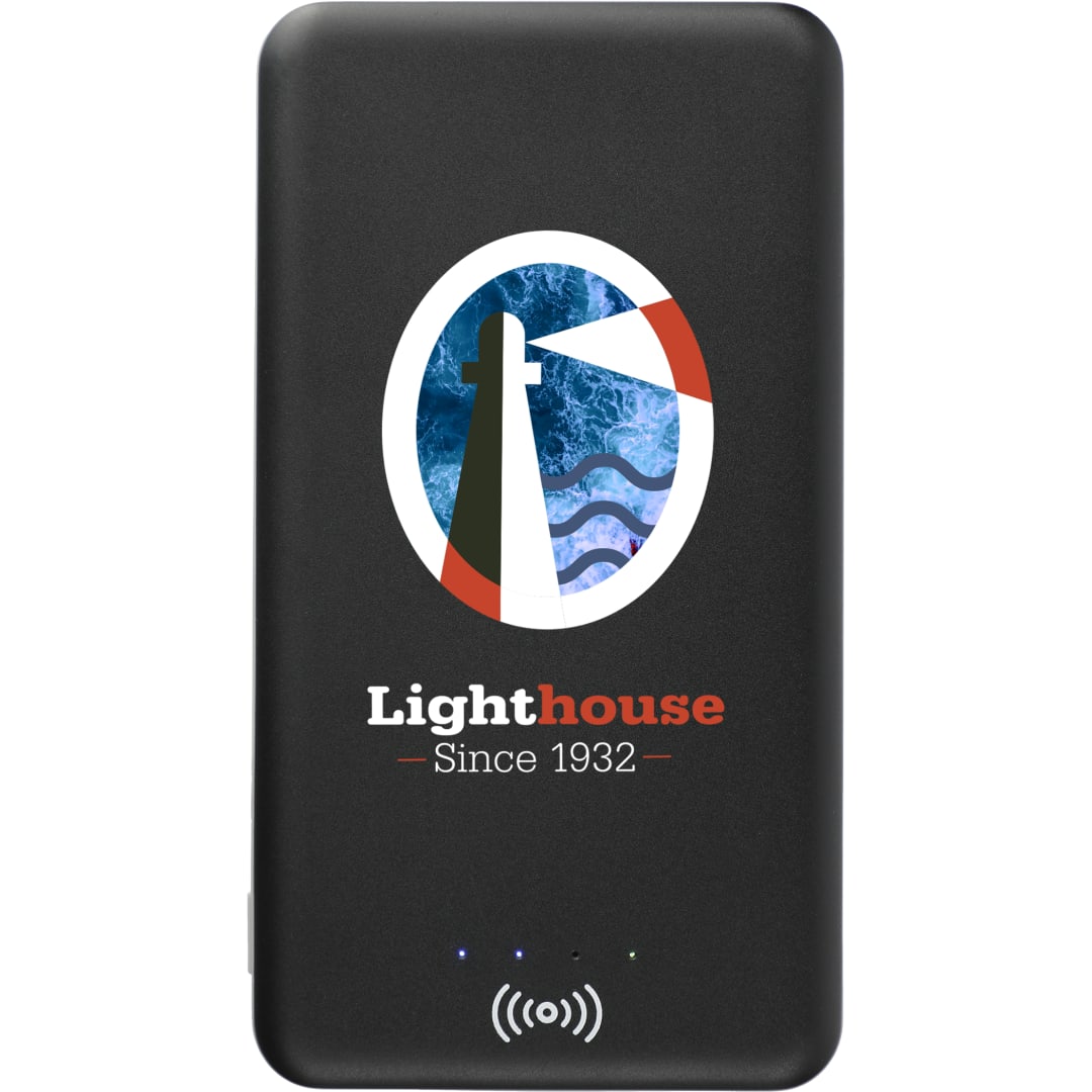 Axial 4000 mAh Wireless Power Bank - SM-2826 Black