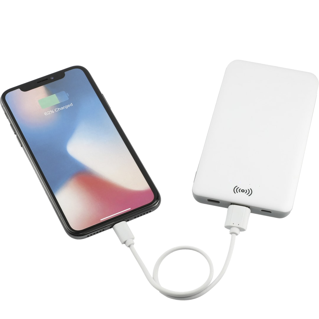 Axial 4000 mAh Wireless Power Bank - SM-2826 White
