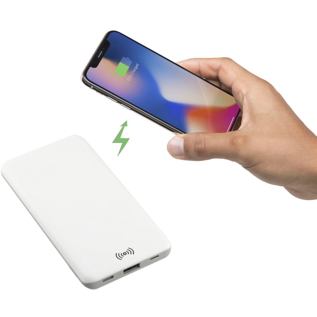 Axial 4000 mAh Wireless Power Bank - SM-2826 White