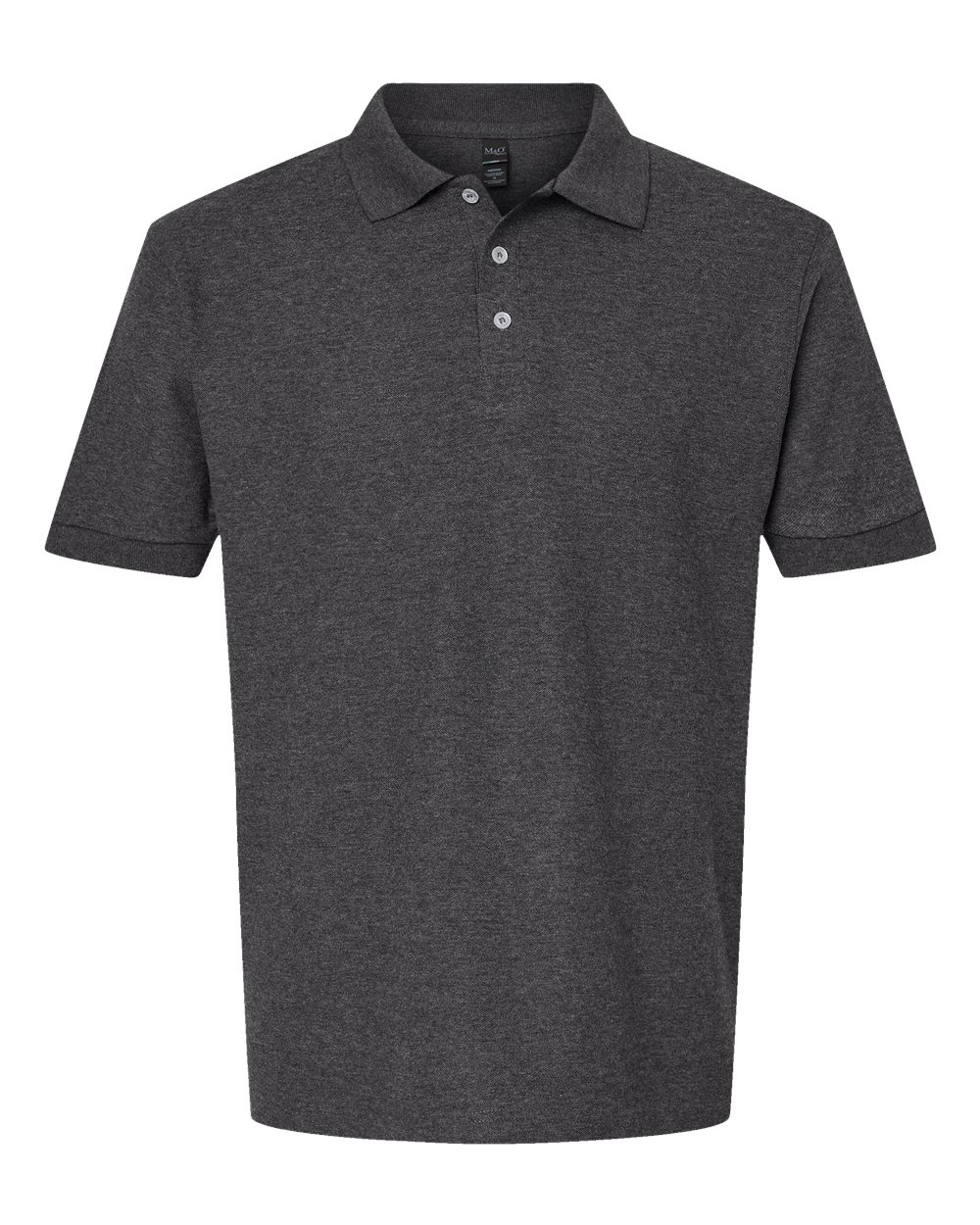 M&O Soft Touch Polo - 7006 - 7006M Dark Heather