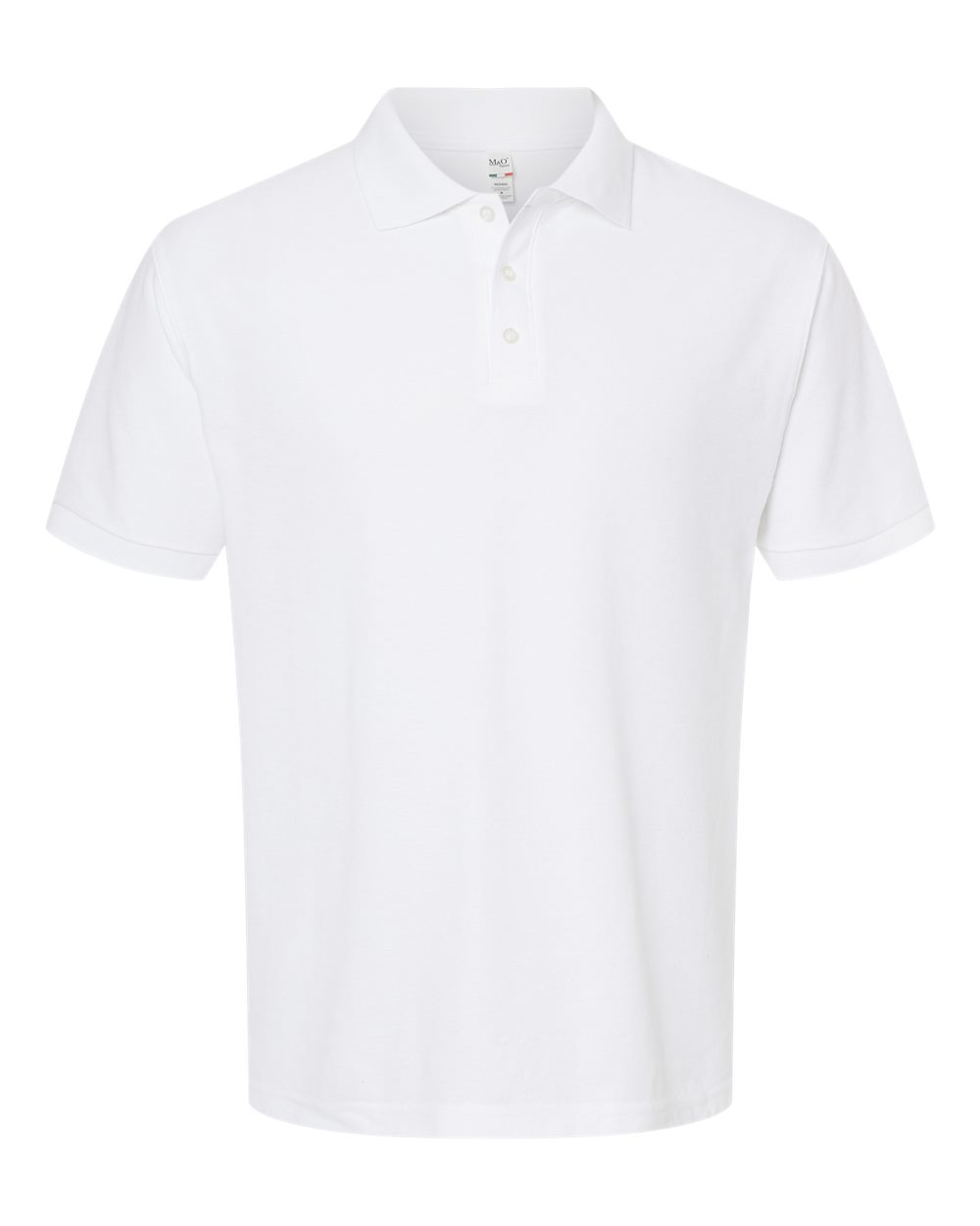 M&O Soft Touch Polo - 7006 - 7006M Fine White